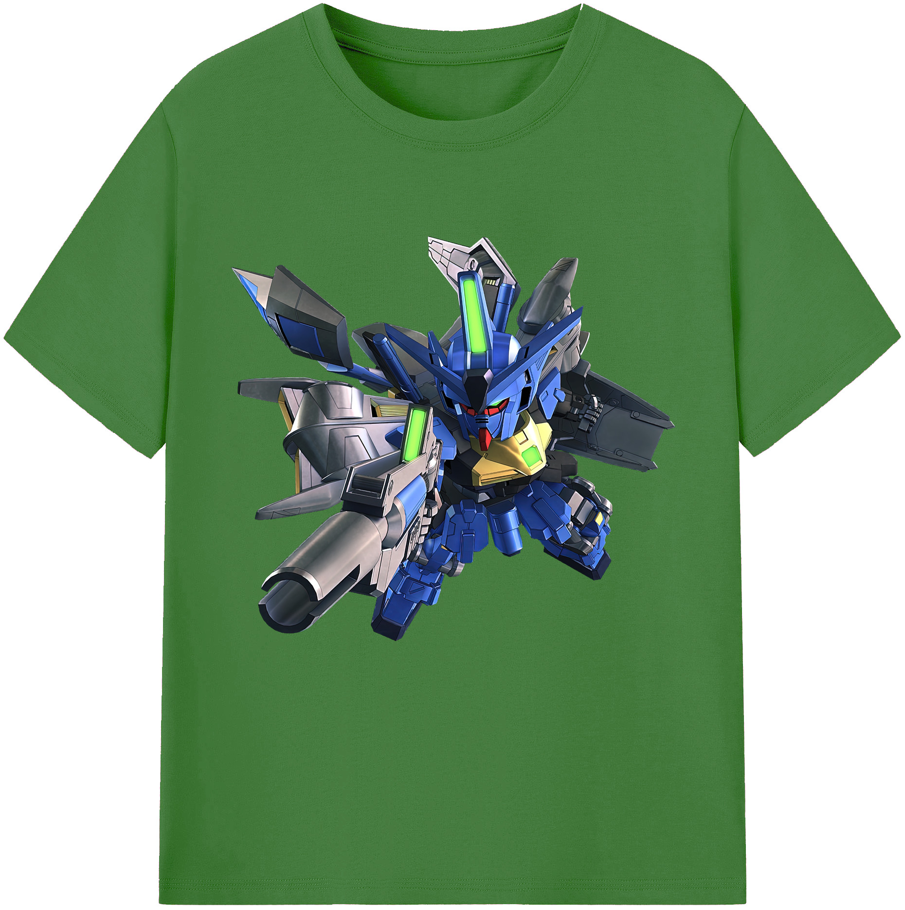 （画像用） 機動戦士ガンダム Mobile Suit Gundam レディースカジュアルプリントTシャツ（綿100％）